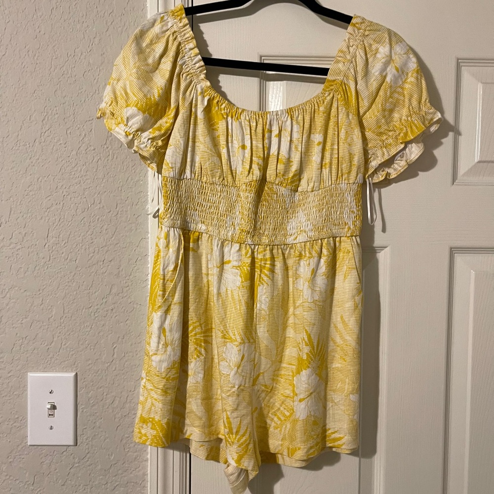 Yellow Boutique Blouse